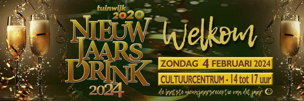 Nieuwjaarsdrink 2024 Tuinwijk2020